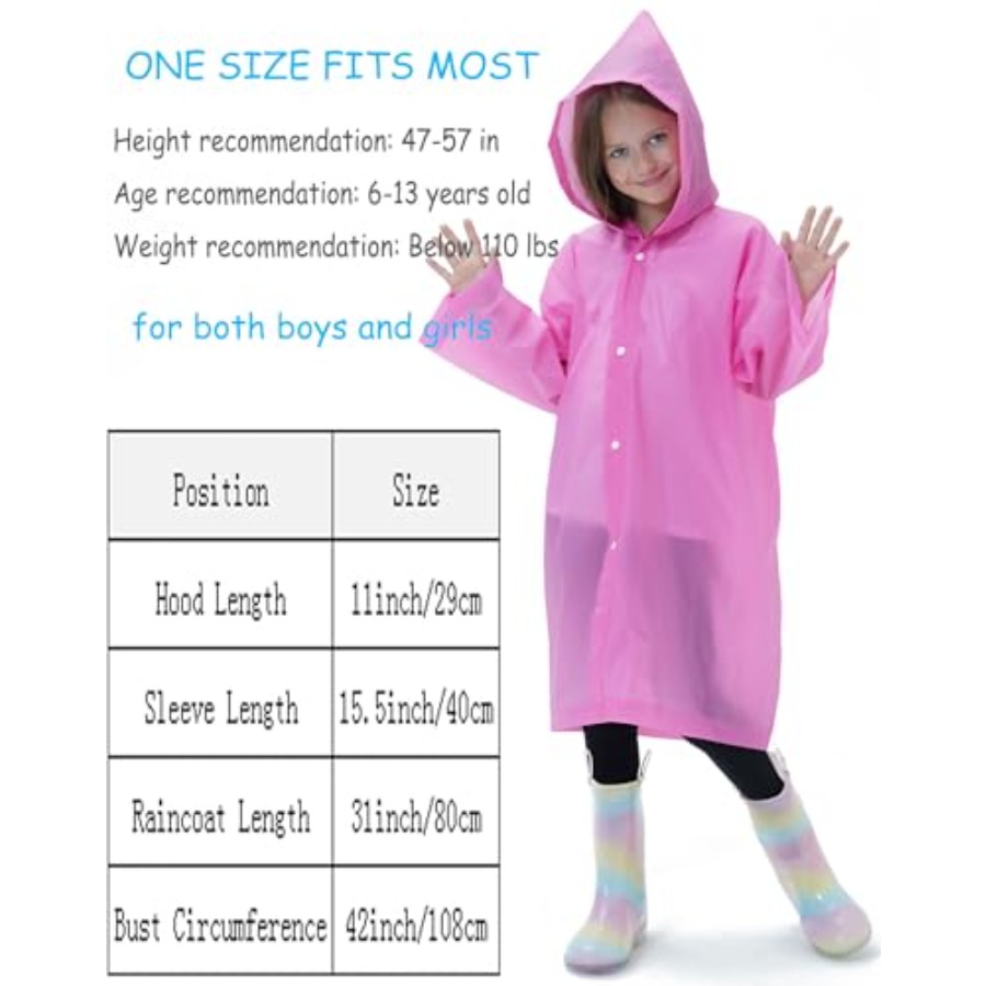 2 Pack Reusable Waterproof Rai - Emergency Poncho Rain ulasan dan harga