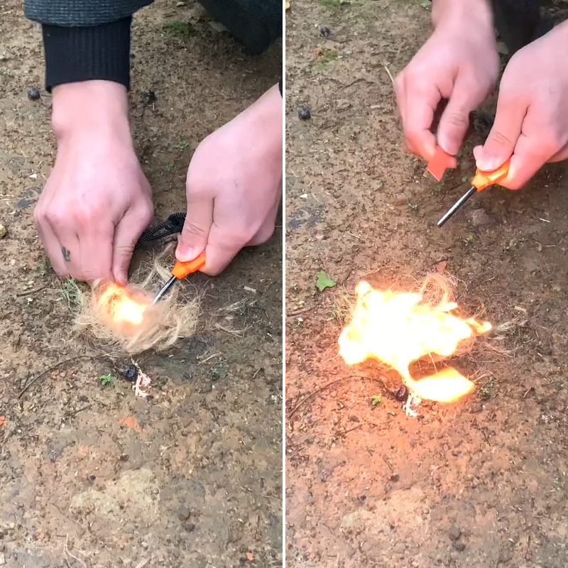 Outdoor Survival Flint Fire St - Fire Starting Kit ulasan dan harga