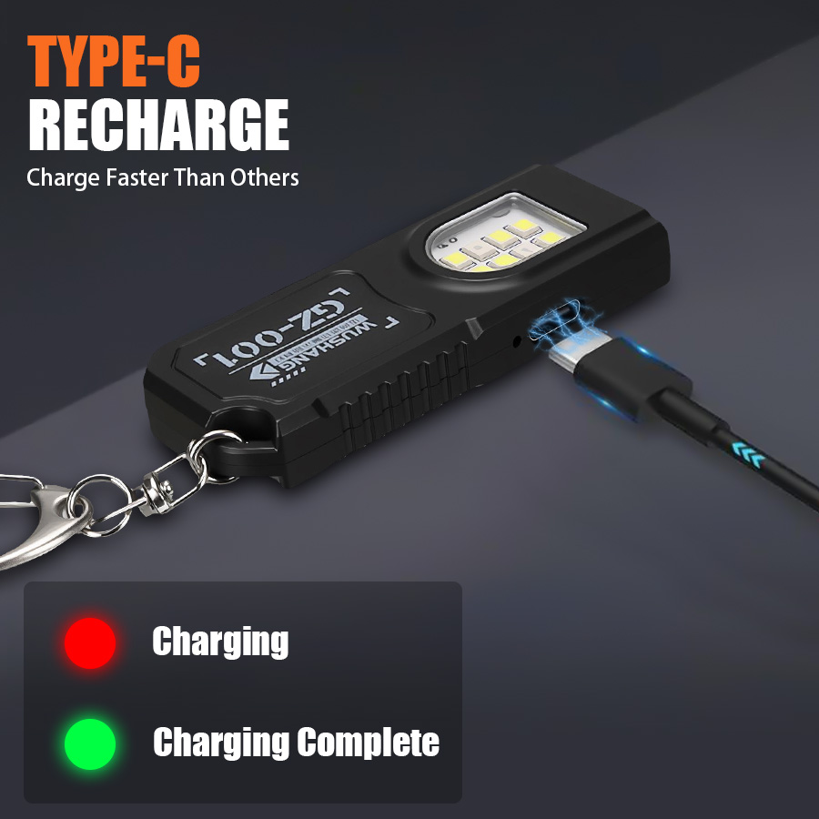 Powerful Mini COB LED Keychain - Fishing Kit Compact ulasan dan harga