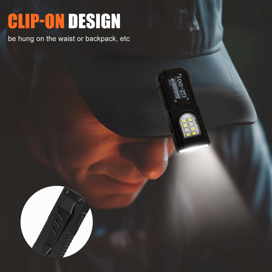 Powerful Mini COB LED Keychain - Fishing Kit Compact ulasan dan harga
