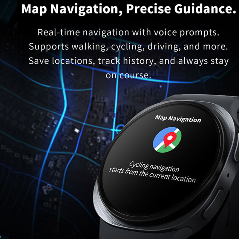 2025 New Watch 8 Mini GPS Trac - Compass Lensatic ulasan dan harga