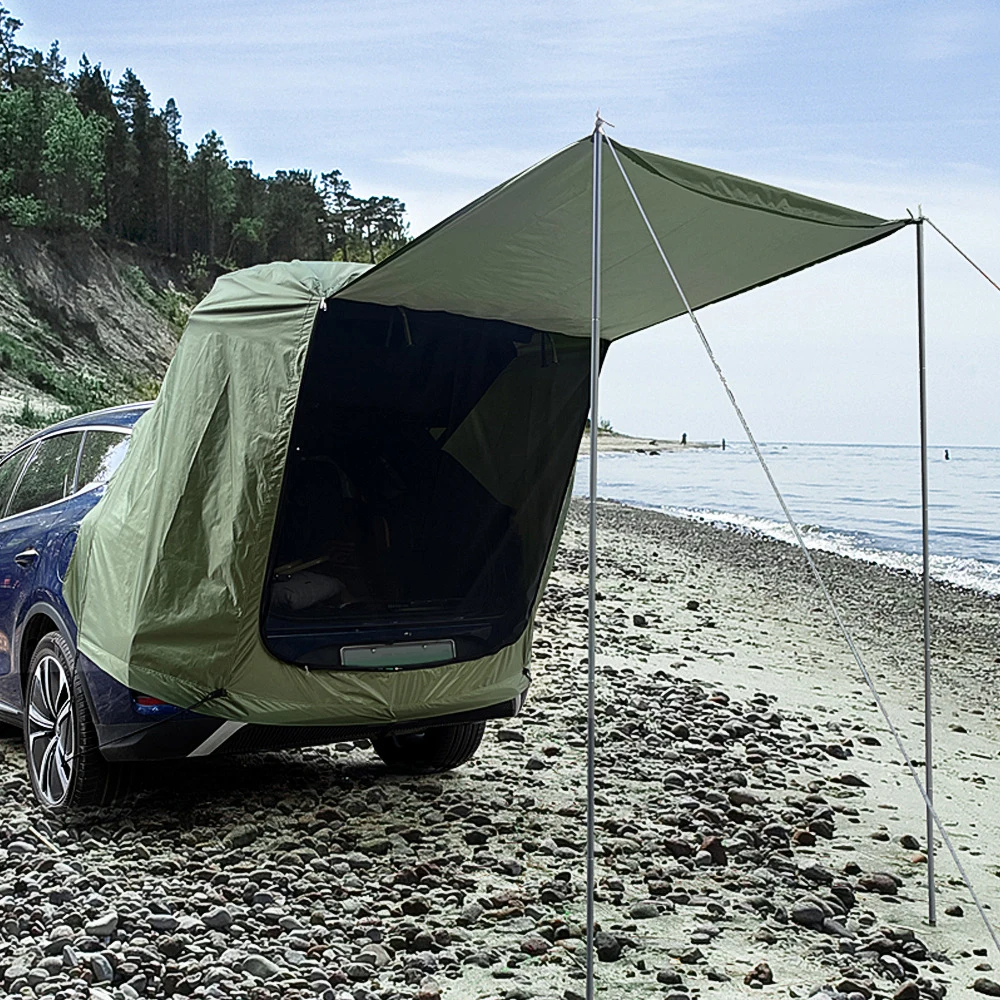 Outdoor Car Rear Tent Camping  - Emergency Mylar Tent ulasan dan harga