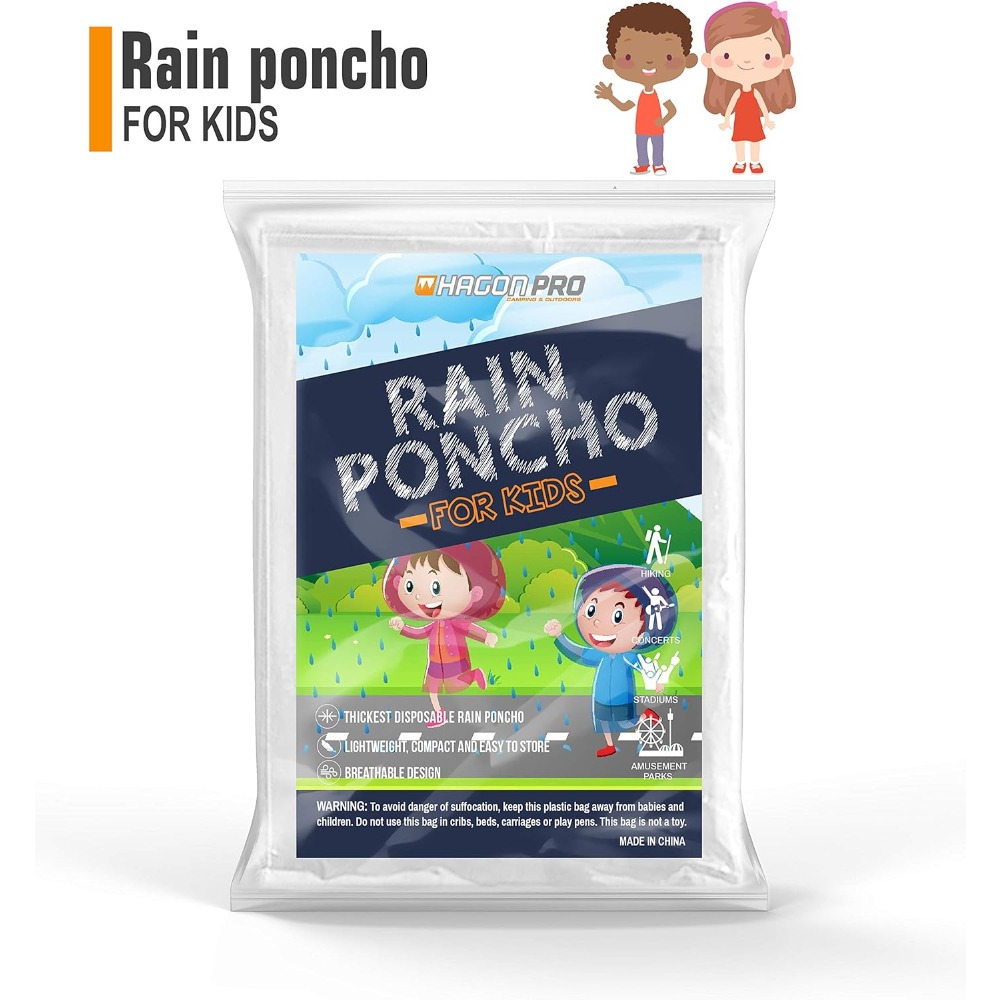 Hagon PRO Disposable Rain Ponc - Emergency Poncho Rain ulasan dan harga
