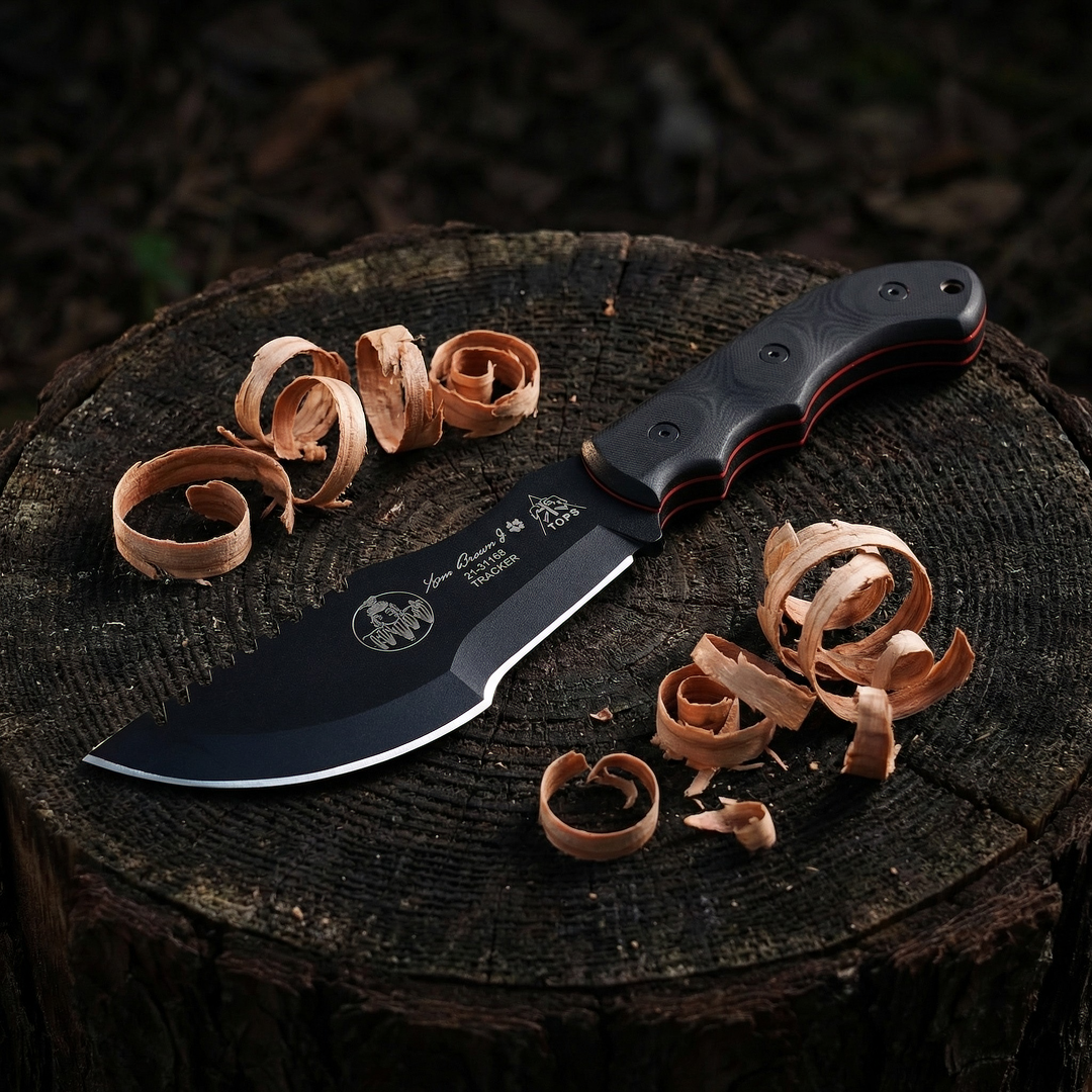 TOPS Tracker - Jungle Rescue K - Bushcraft Knife Fixed ulasan dan harga