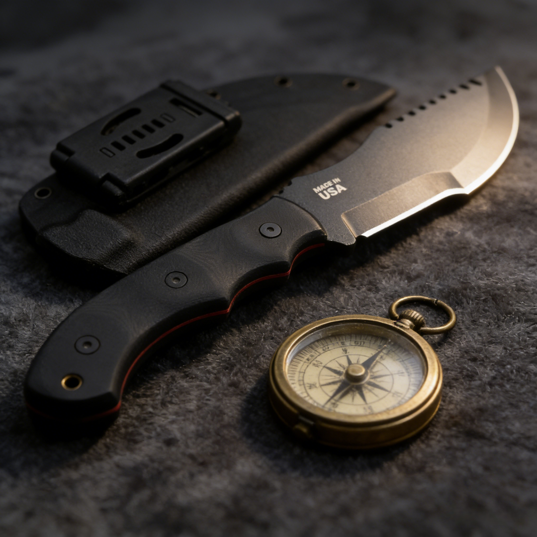 TOPS Tracker - Jungle Rescue K - Bushcraft Knife Fixed ulasan dan harga