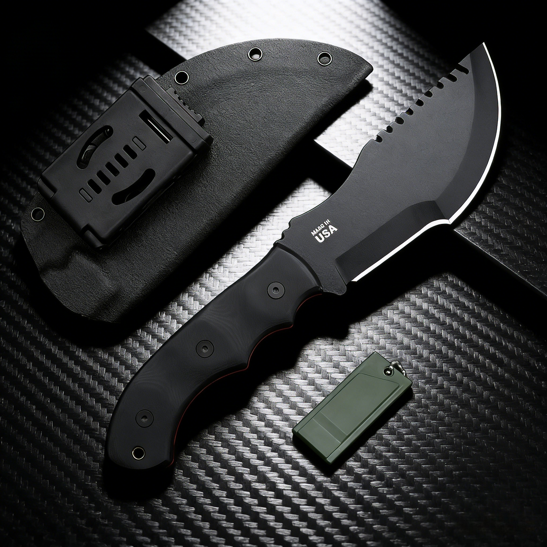 TOPS Tracker - Jungle Rescue K - Bushcraft Knife Fixed ulasan dan harga