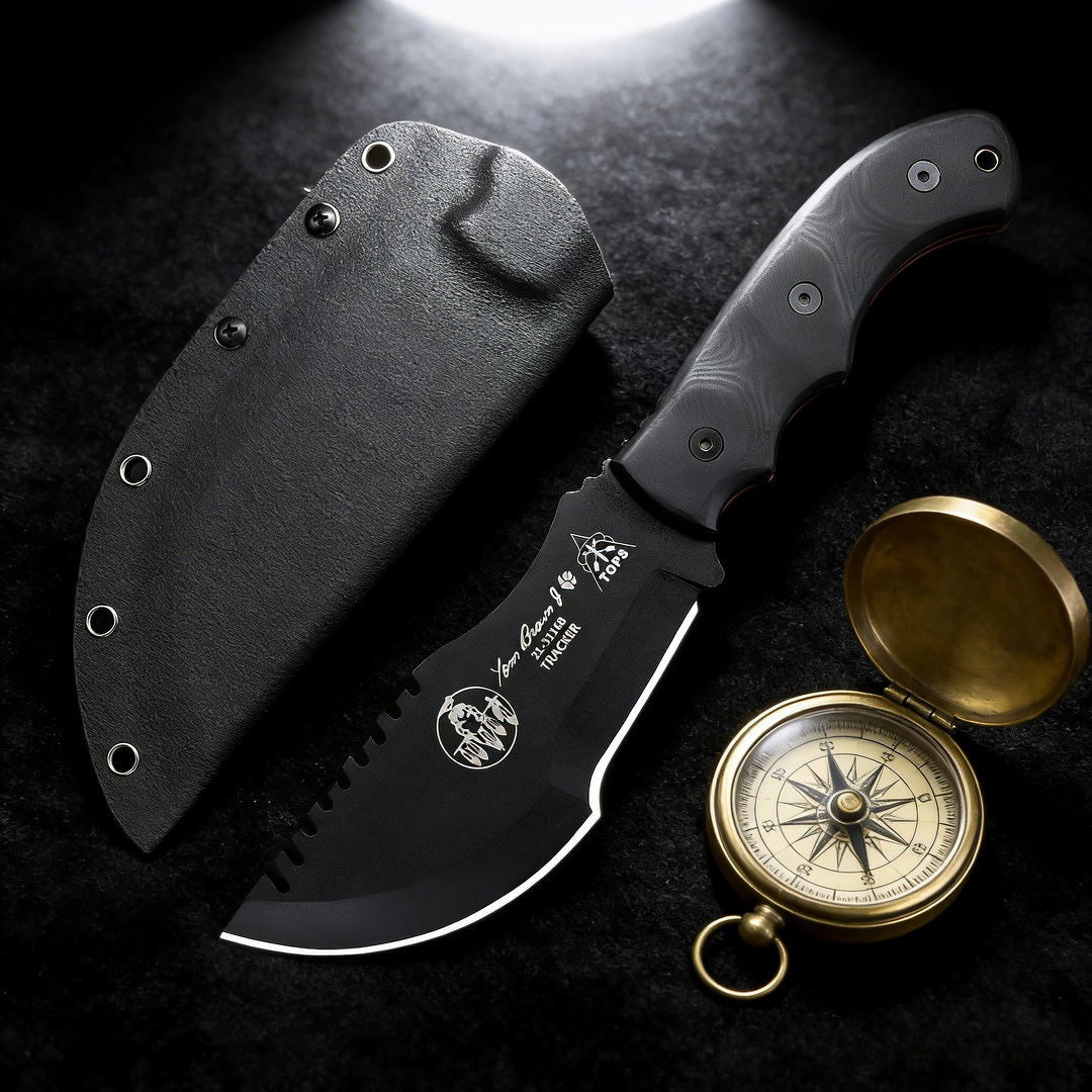 TOPS Tracker - Jungle Rescue K - Bushcraft Knife Fixed ulasan dan harga