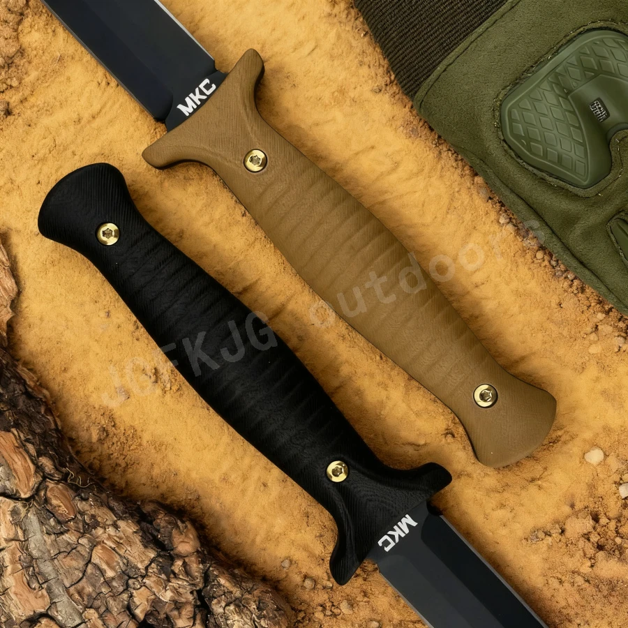 High Hardness MKC V24 Fixed Bl - Bushcraft Knife Fixed ulasan dan harga