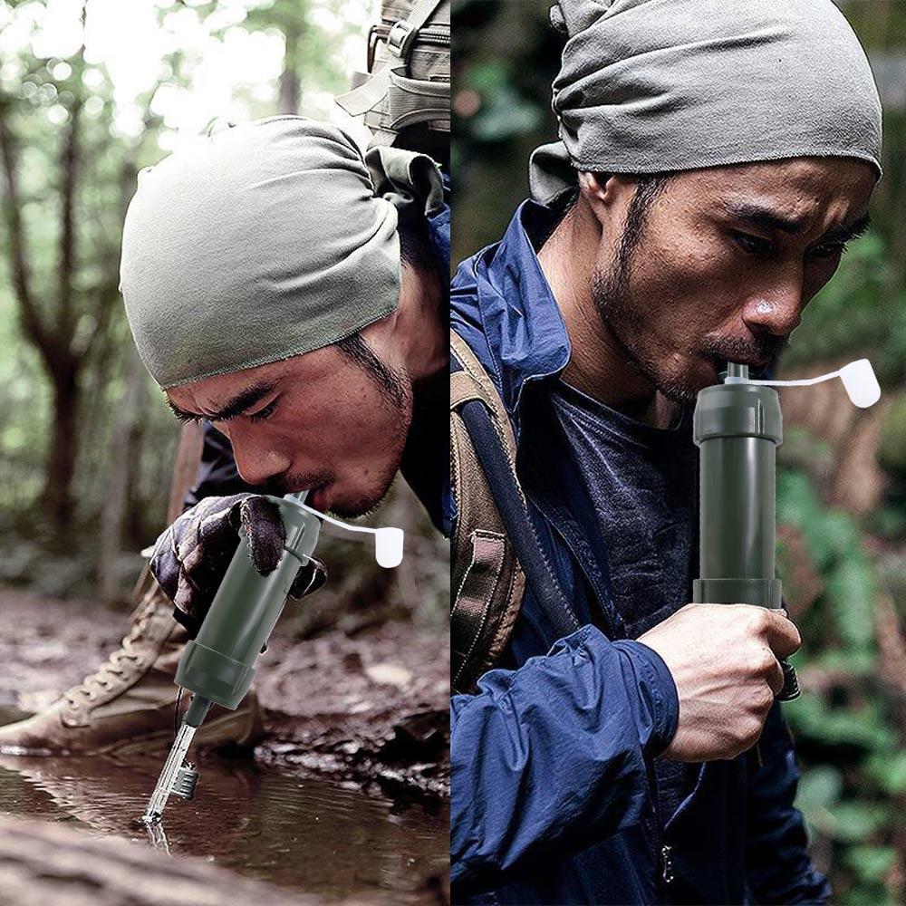 Mini Mini Water Filter Straw S - Water Purification Straw ulasan dan harga