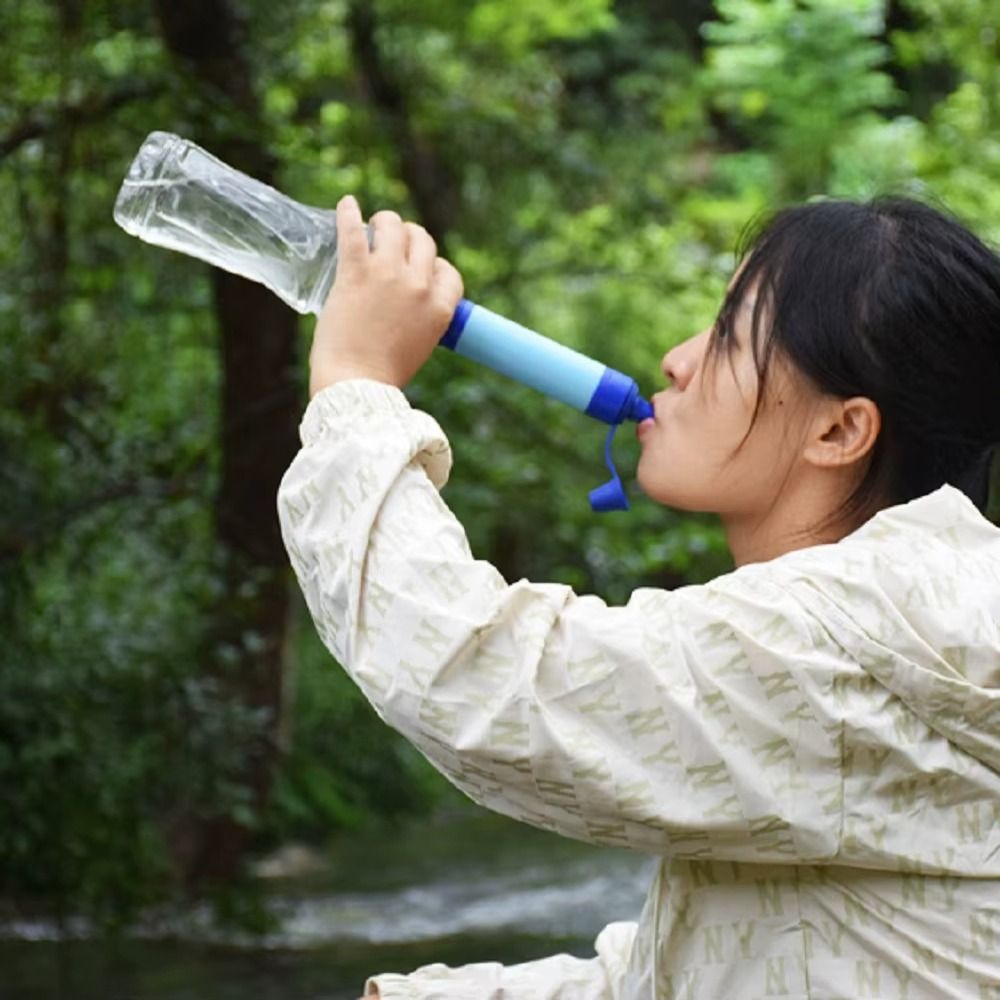 Mini Mini Water Filter Straw P - Water Purification Straw ulasan dan harga