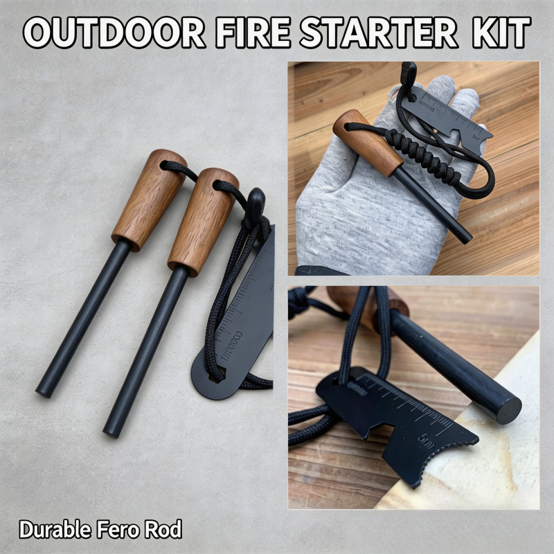 2-in-1 Bushcraft Magnesium Fir - Magnesium Fire Starter ulasan dan harga