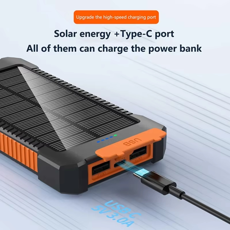 Lenovo 500000mAh Portable Sola - Solar Emergency Charger ulasan dan harga