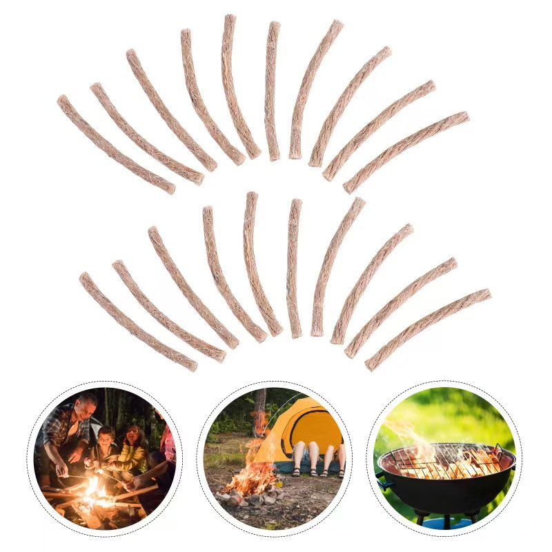 10/20/30Pcs Outdoor Survival W - Fire Starting Kit ulasan dan harga