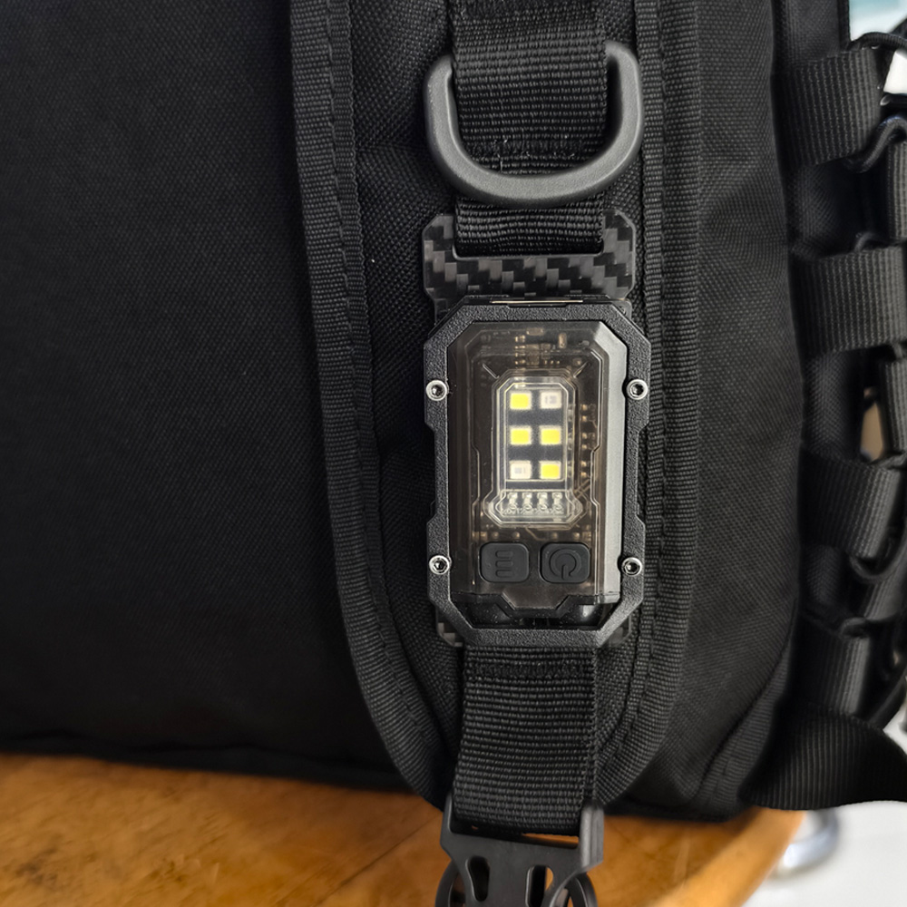 Tactical Flashlight EDC Portab - Fire Starting Kit ulasan dan harga
