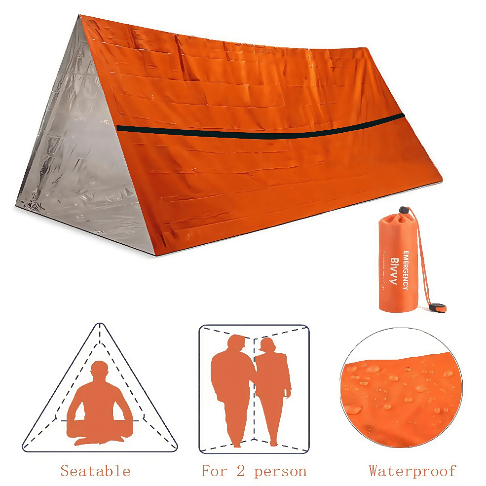 2-Person Emergency Survival Sh - Emergency Mylar Tent ulasan dan harga