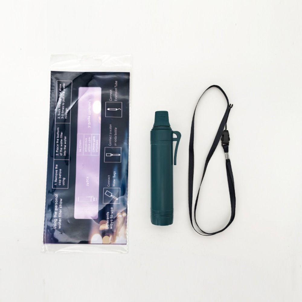 Mini Mini Water Filter Straw P - Water Purification Straw ulasan dan harga