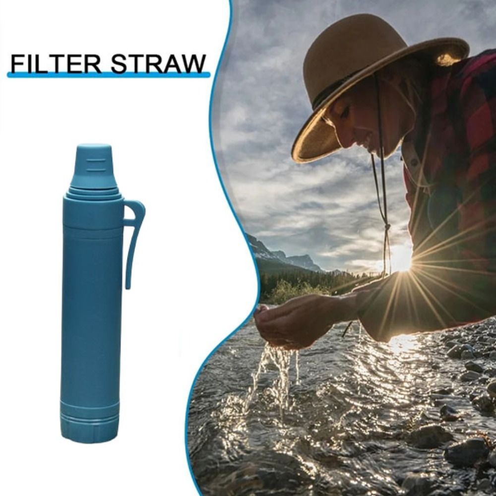 Mini Mini Water Filter Straw P - Water Purification Straw ulasan dan harga