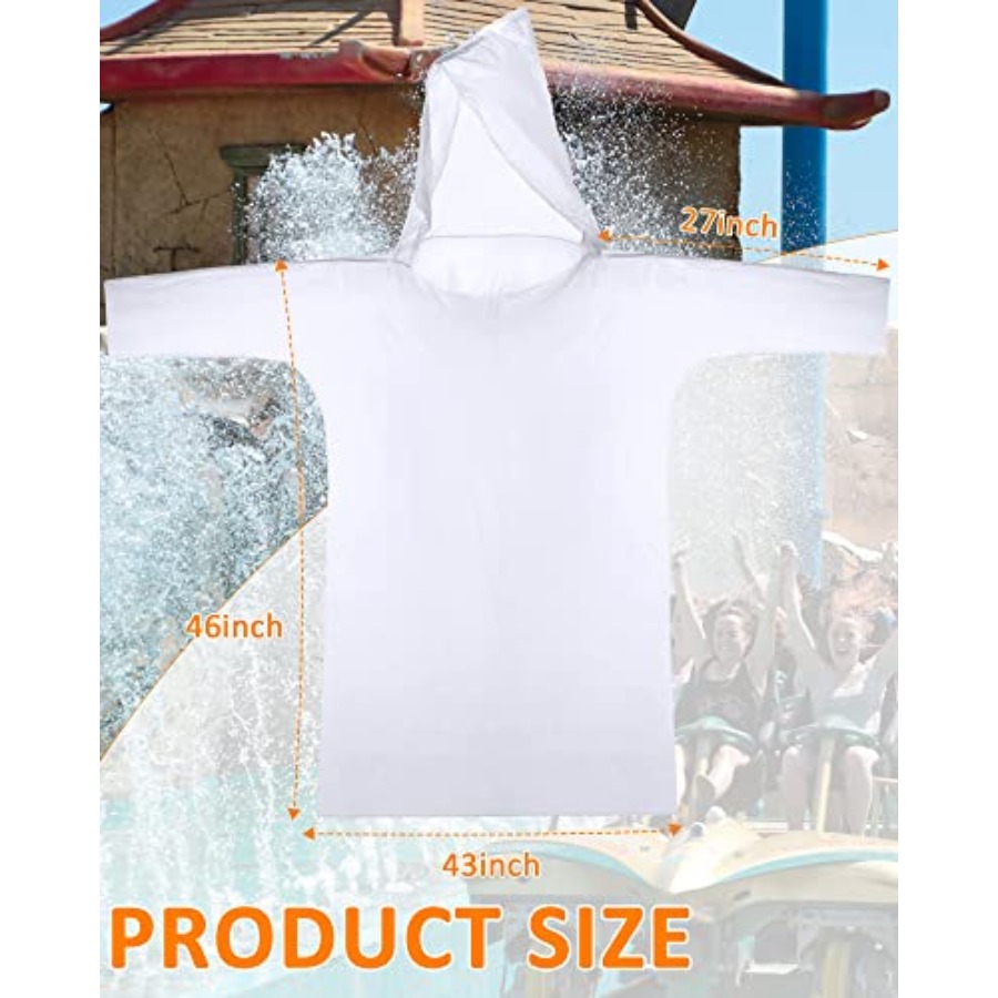 120 Pack Disposable Rain Ponch - Emergency Poncho Rain ulasan dan harga