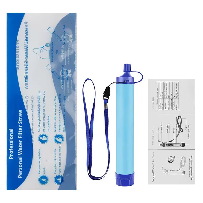 Portable Water Filter Straw, P - Water Purification Straw ulasan dan harga