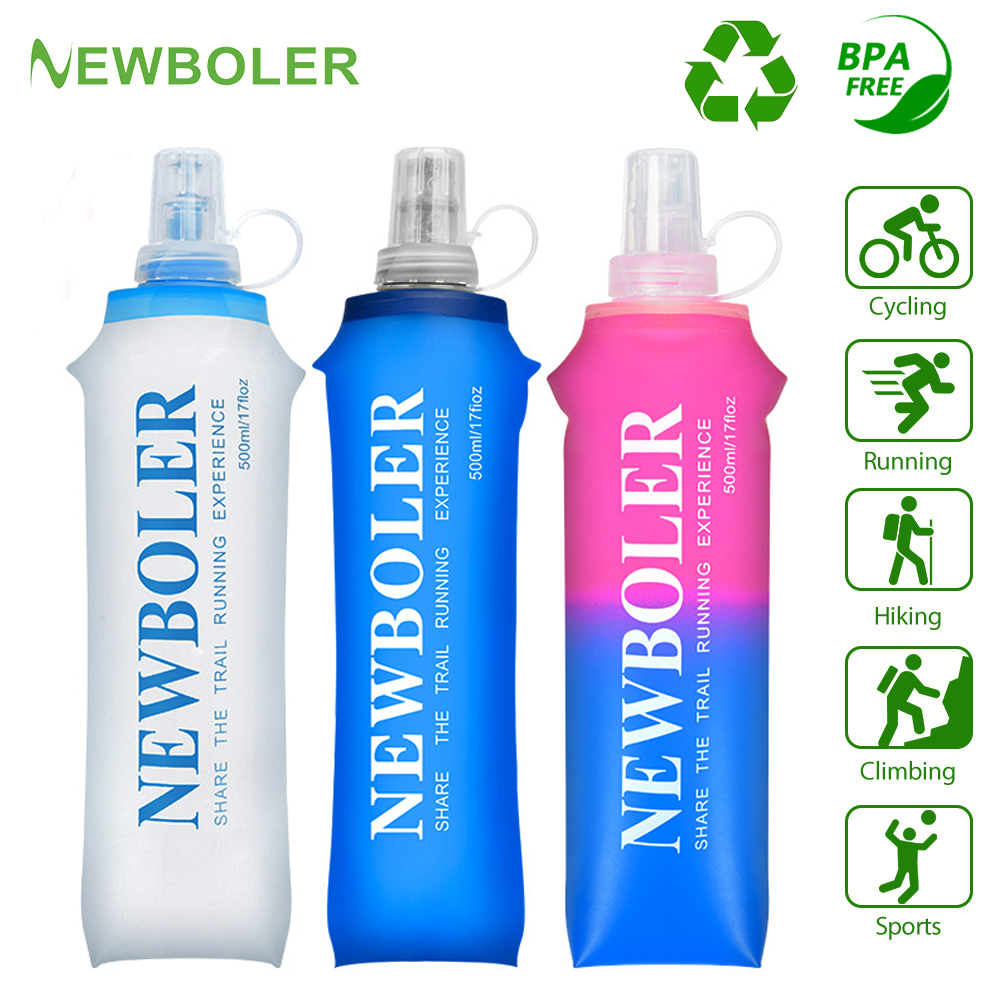 NEWBOLER Water Bottle Folding  - Water Bag Collapsible ulasan dan harga