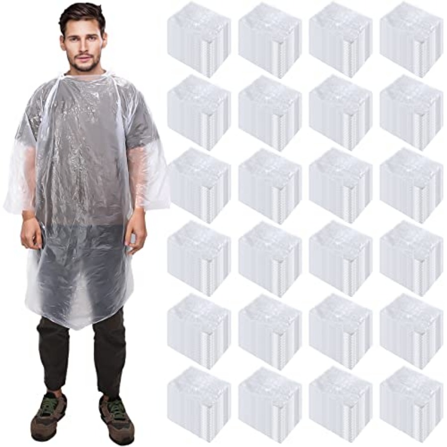 150 Pcs Disposable Rain Poncho - Emergency Poncho Rain ulasan dan harga