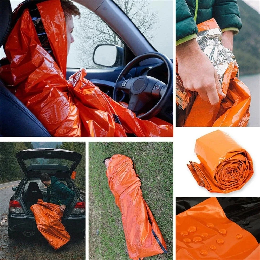 Portable Waterproof Emergency  - Emergency Mylar Tent ulasan dan harga