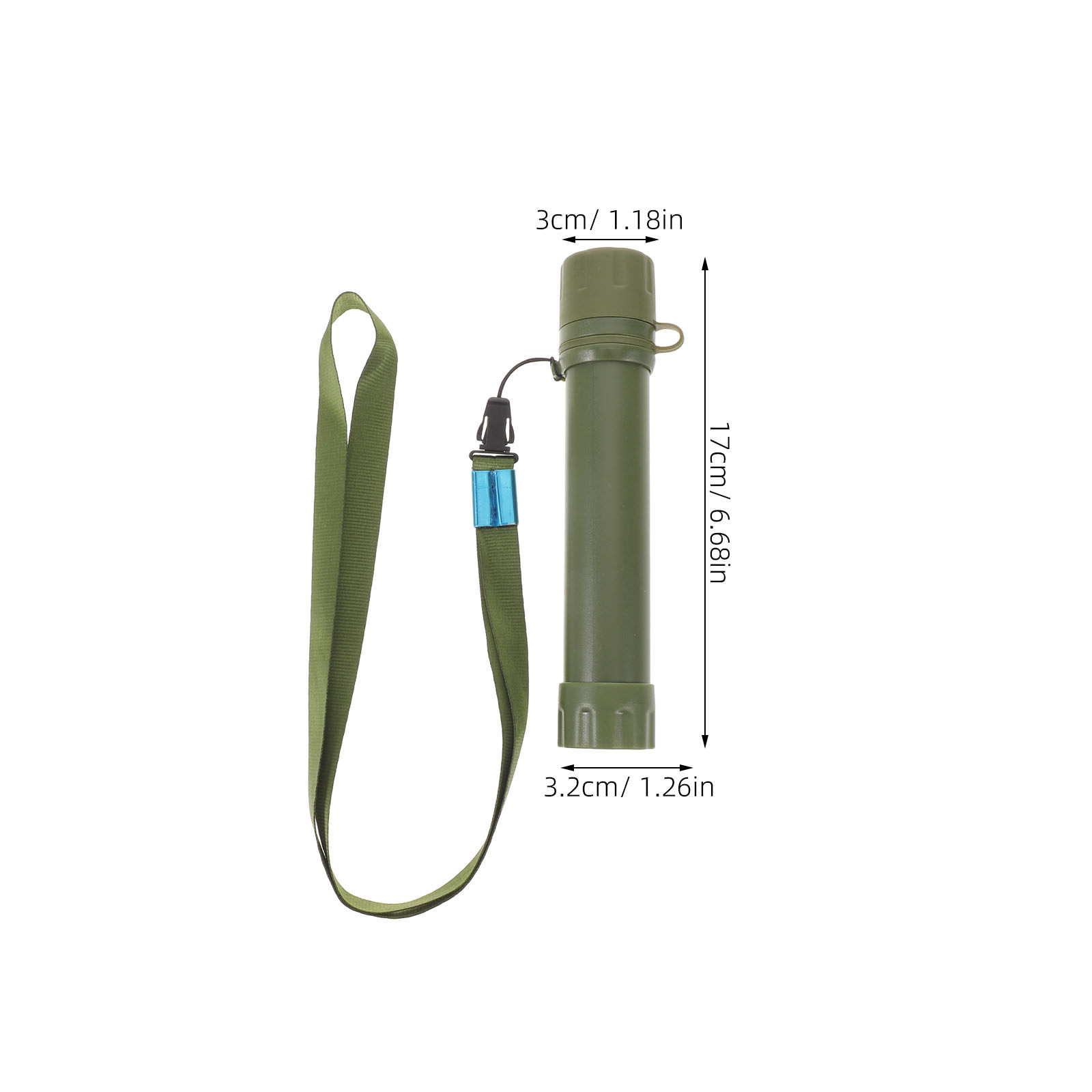 Compact Survival Water Filter  - Water Purification Straw ulasan dan harga