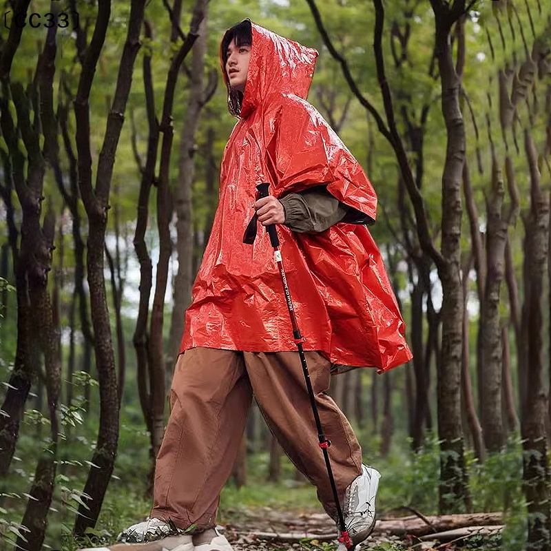 Emergency Survival Rain Hot Po - Survival Blanket Reflective ulasan dan harga