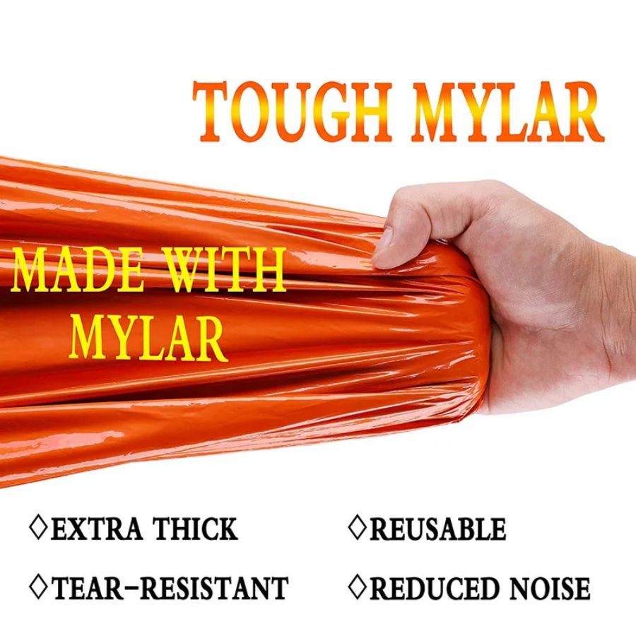Emergency Sleeping Bag, Mylar  - Emergency Mylar Tent ulasan dan harga