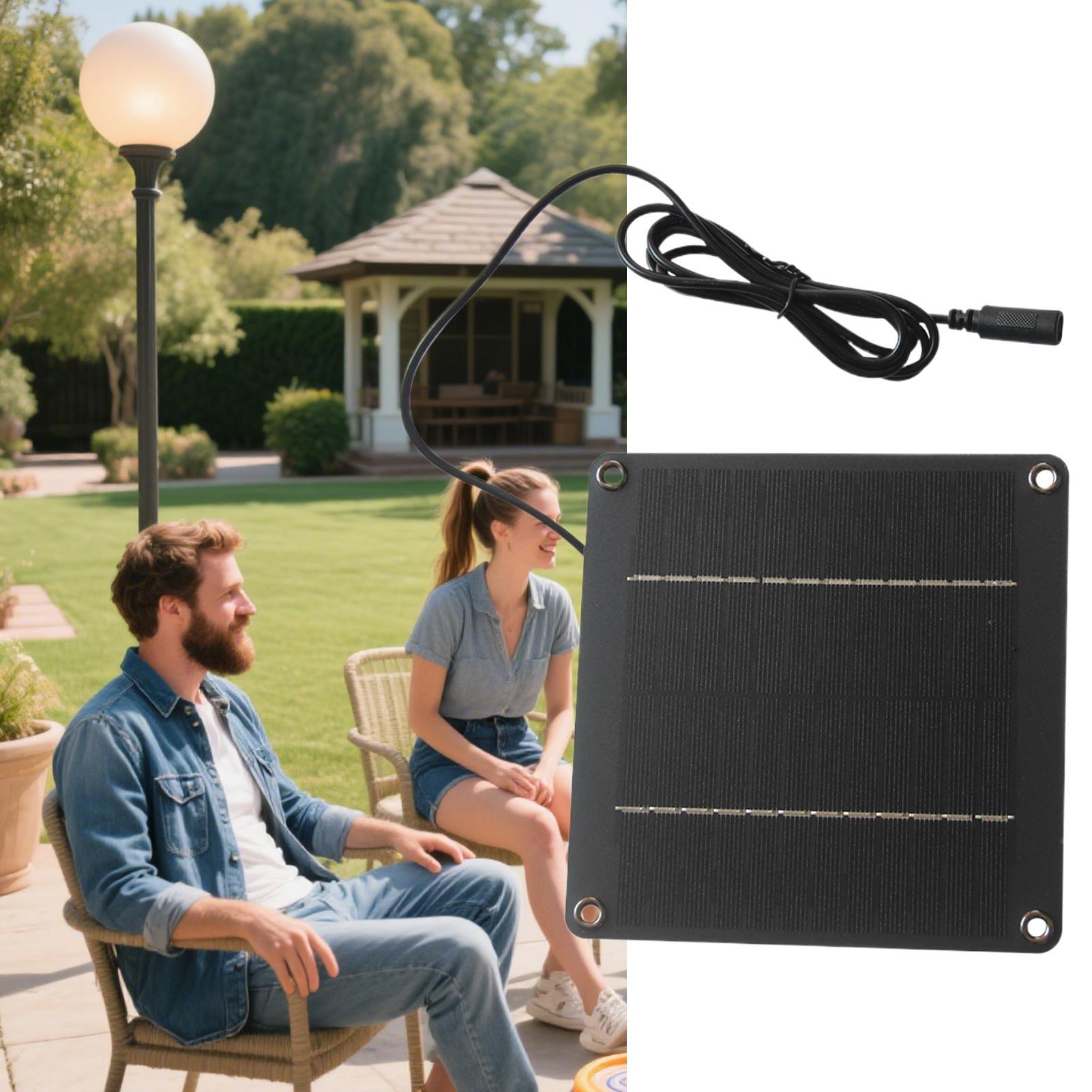 Portable Solar Panel 40W 12V M - Solar Emergency Charger ulasan dan harga