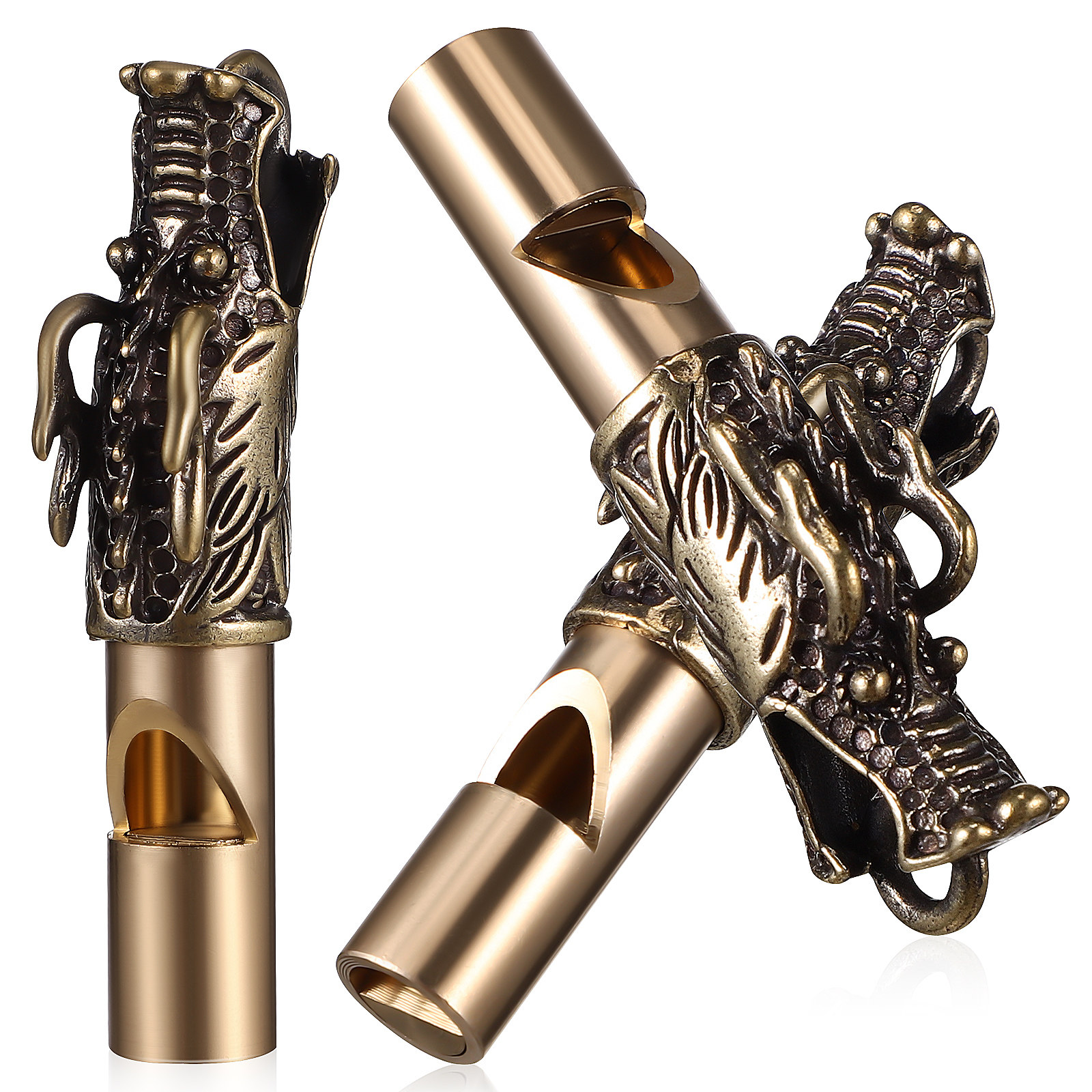 3Pcs Chinese Dragon Whistles B - Emergency Whistle Loud ulasan dan harga